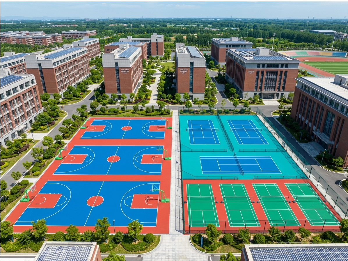 雅安市硅PU球场硅PU球场 - 一站式服务