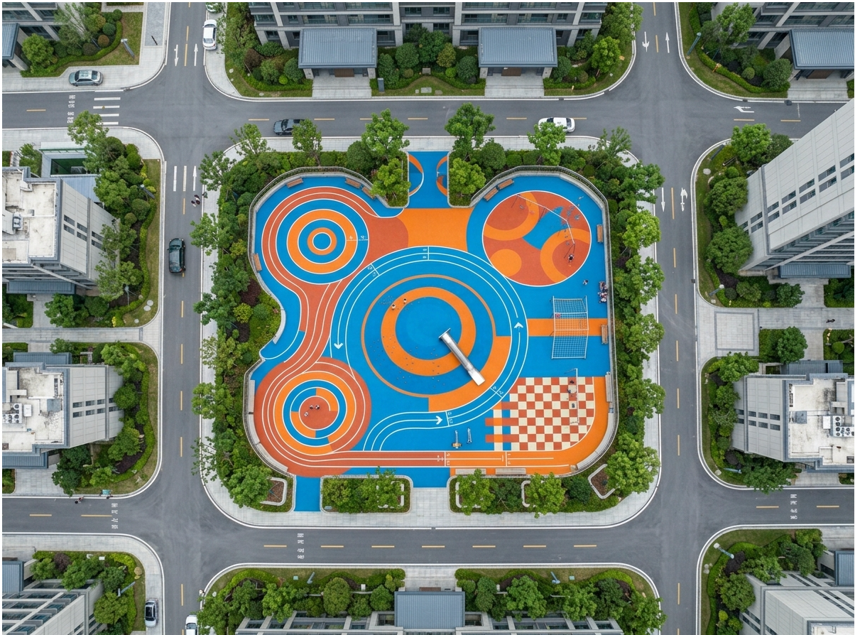 雅安市全塑型塑胶跑道EPDM塑胶跑道 - 方案